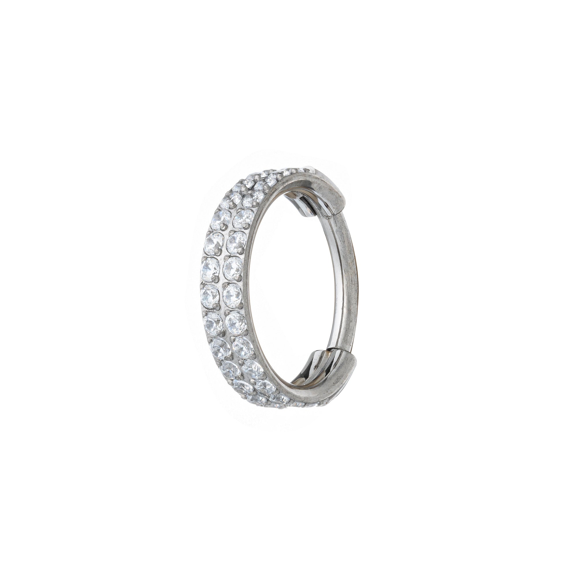 Stacked Side Pavé Clicker