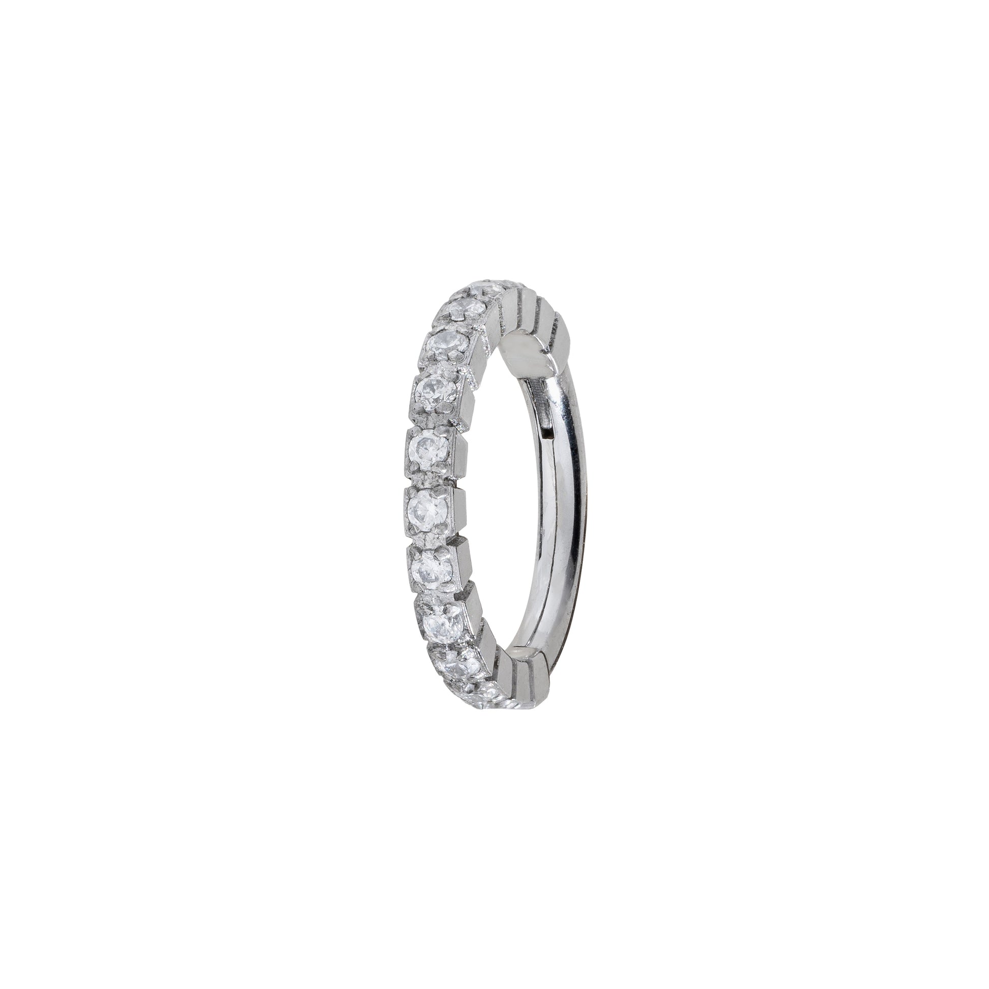 Bold Zirconia Pavé Clicker