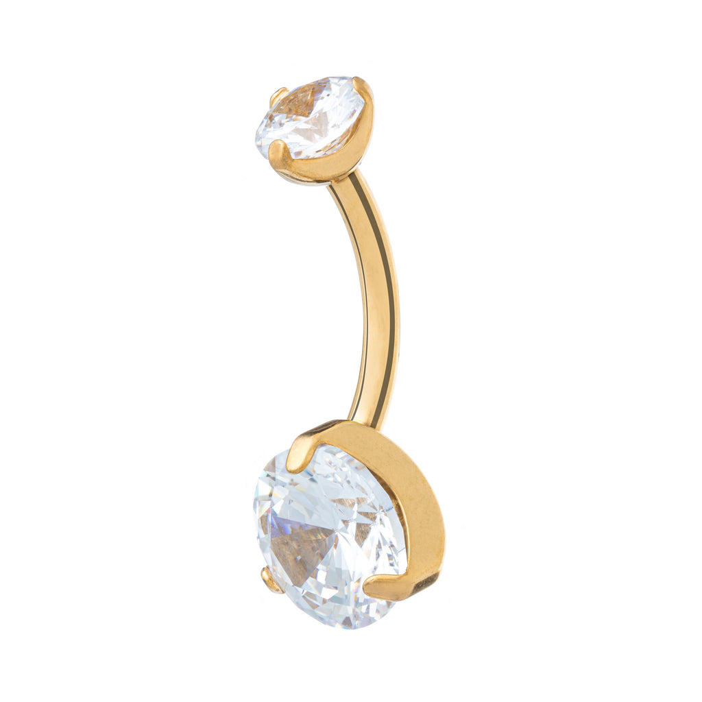 Classic Prong-Set Navel Banana