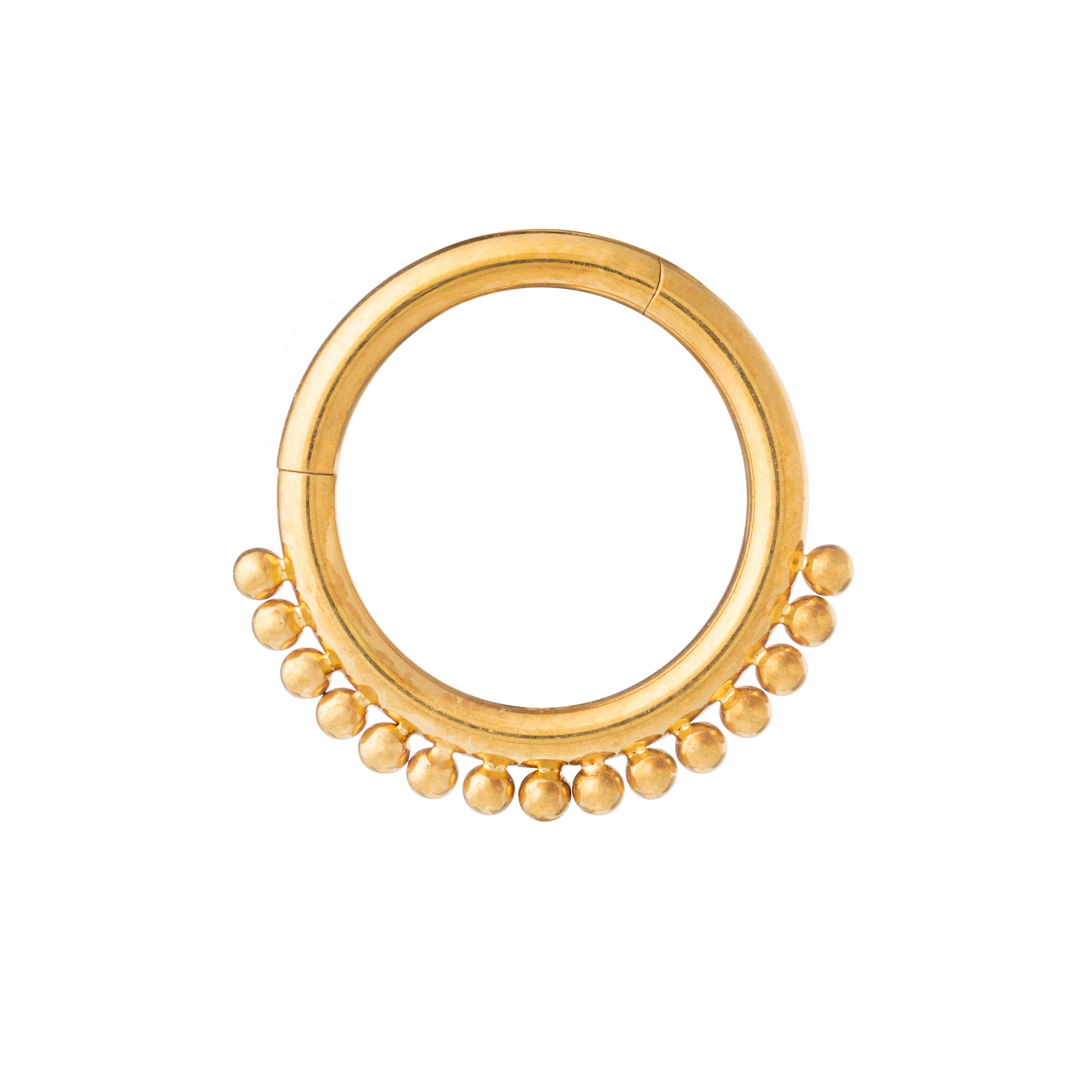 24K Gold Plated Beaded Glow Clicker