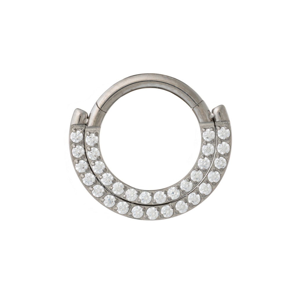 Stacked Front Pavé Clicker