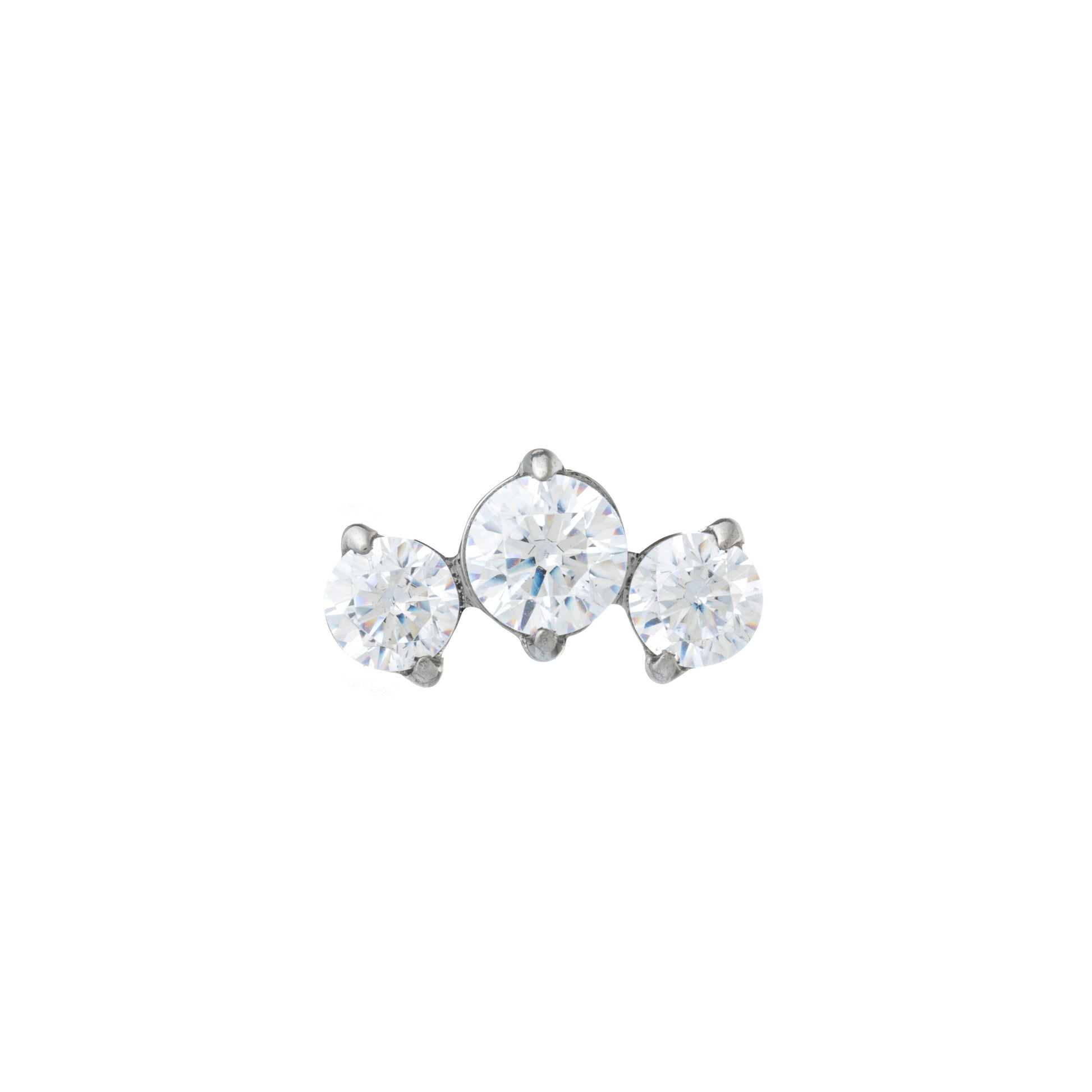 Titanium 3 Round Zirconia Top