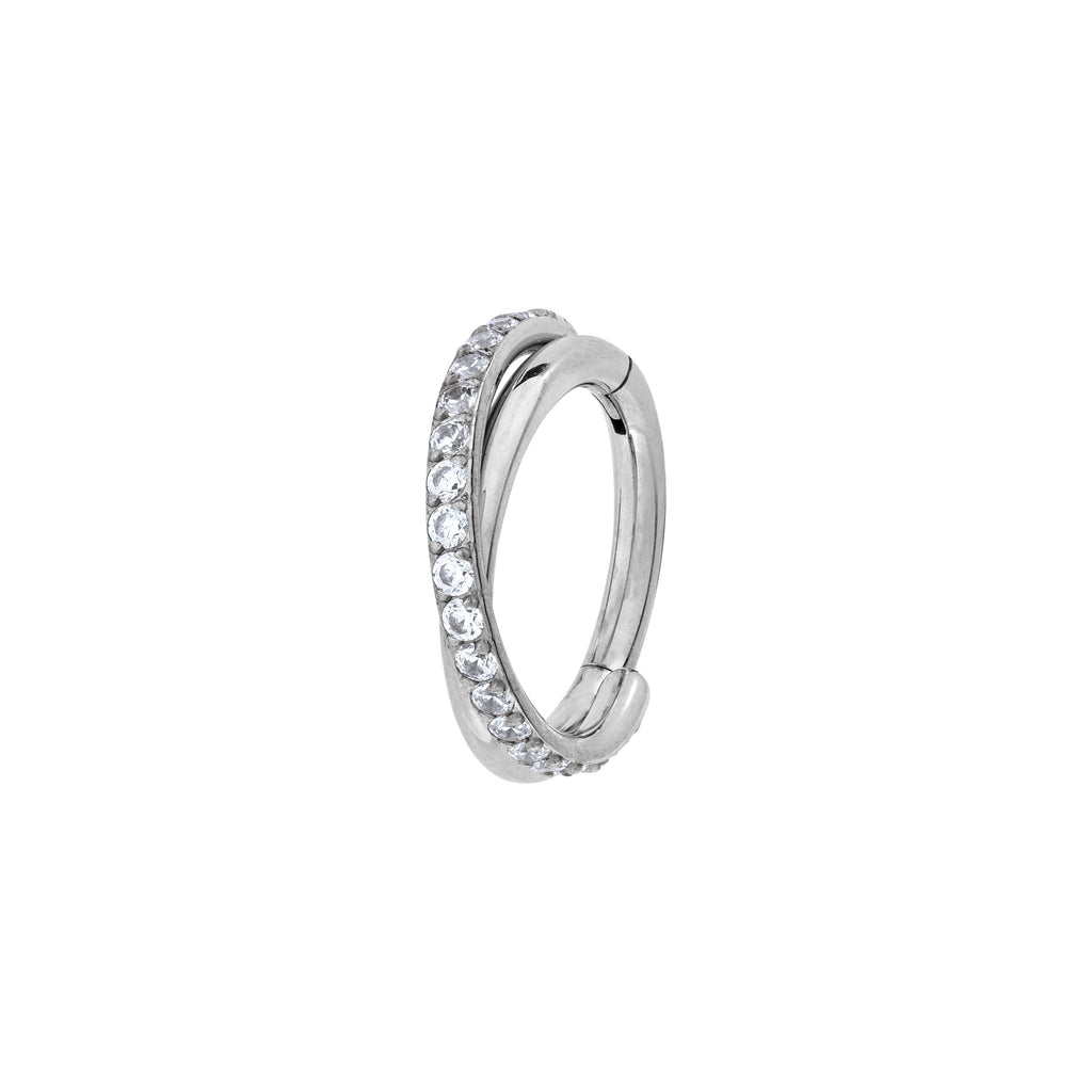Twisted Pavé Clicker