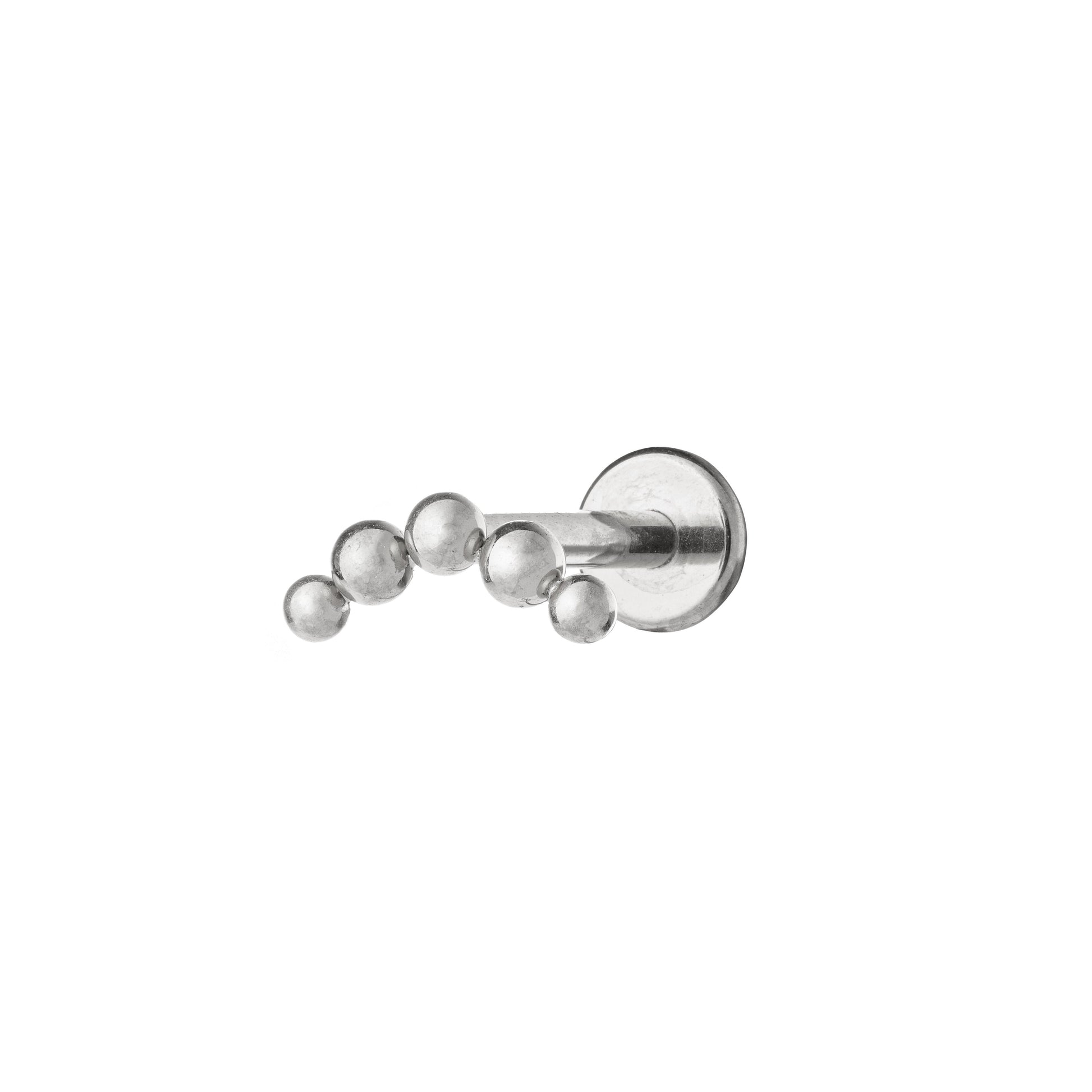 Titanium Beaded Arc Labret