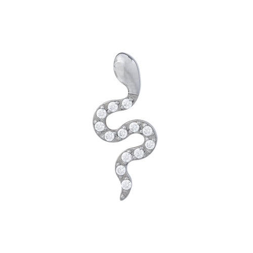 Titanium Zirconia Pavé Serpent Top