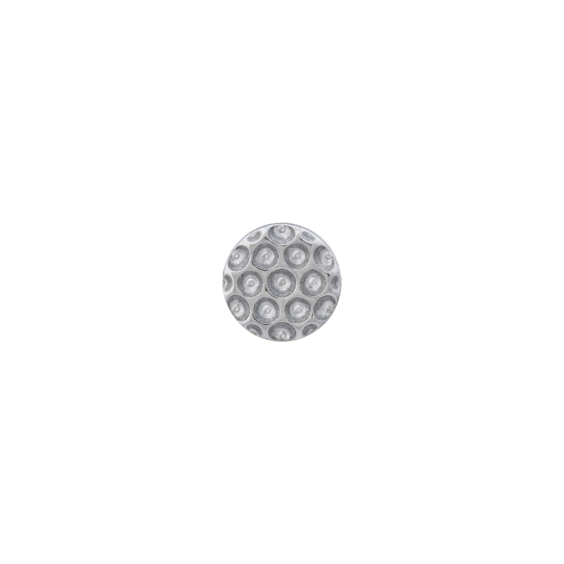 Titanium Planished Round Top
