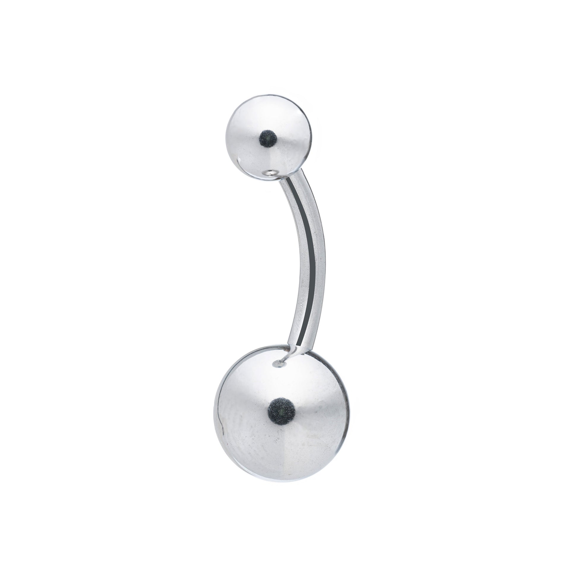 Titanium Internally Threaded Navel Banana 14G (1.6mm)