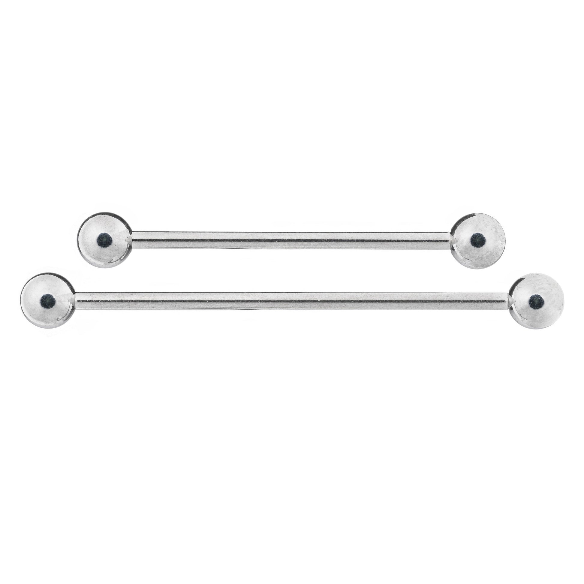 Titanium Internally Threaded  Industrial Barbell 14G (1.6mm)