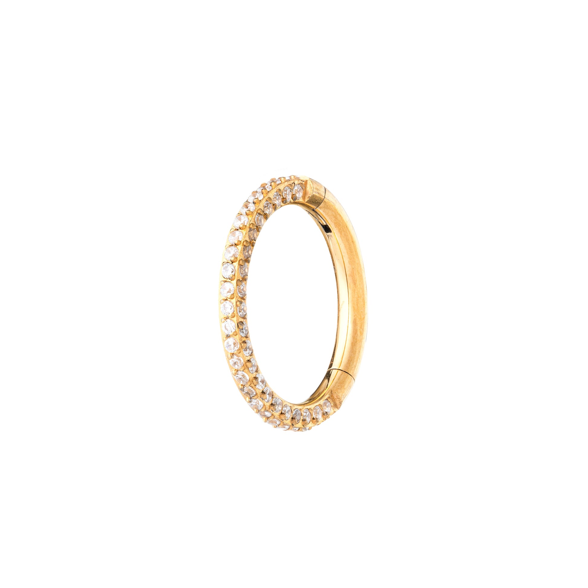 24K Gold Plated Infinite Zirconia Clicker