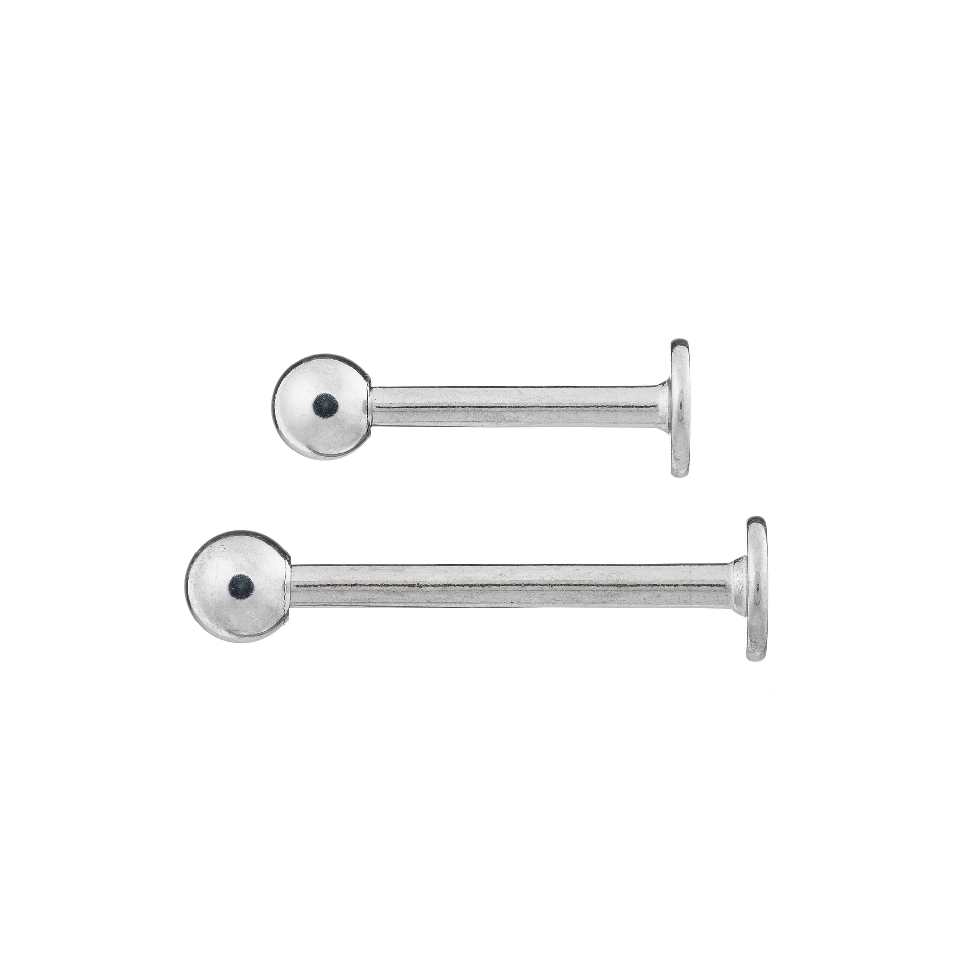 Titanium Internally Threaded Labret 16G (1.2mm)
