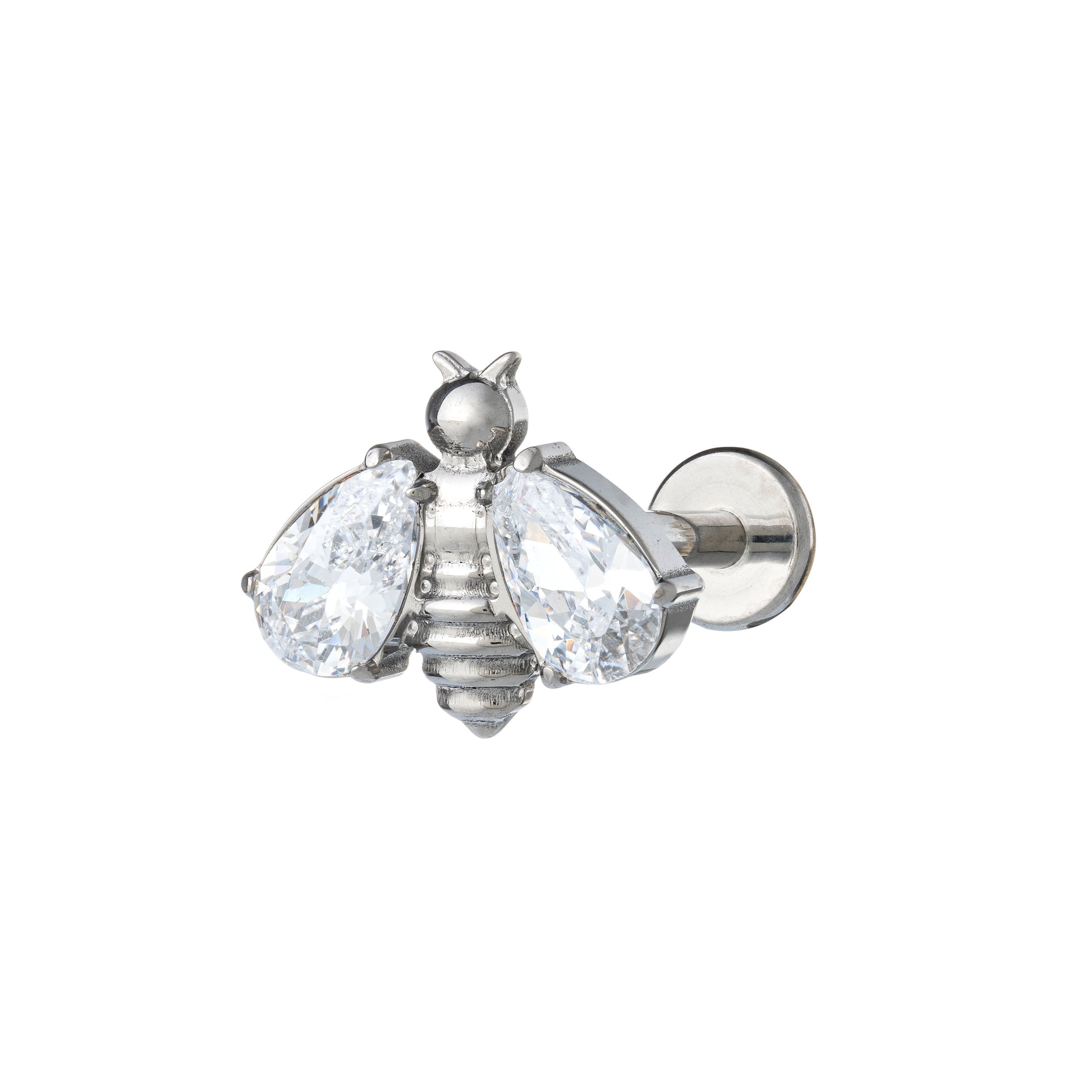 Titanium Zirconia Bee Labret